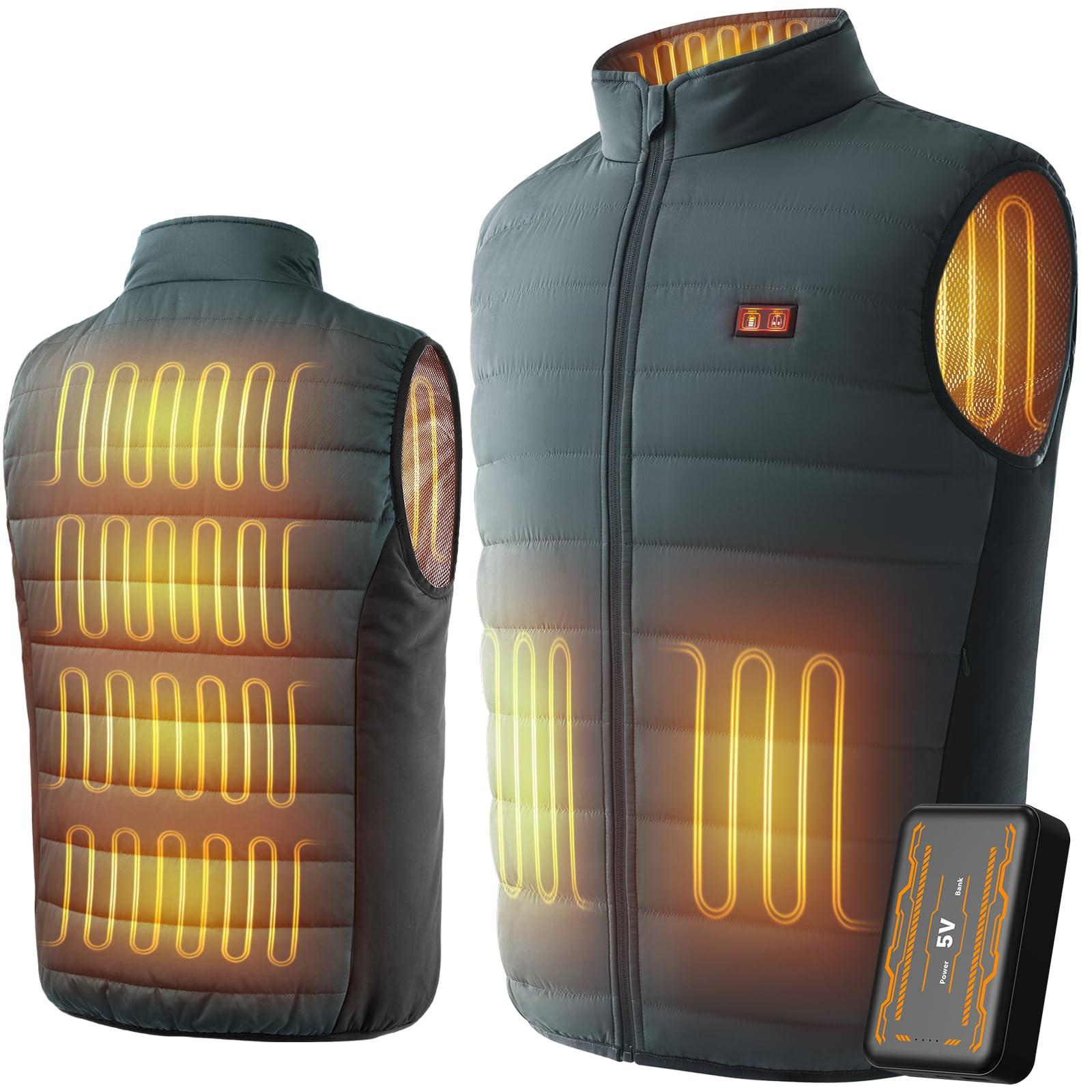 Amazon | [NAFUAIR] 電熱ベスト 15W高出力 30000mAh バッテリーセット